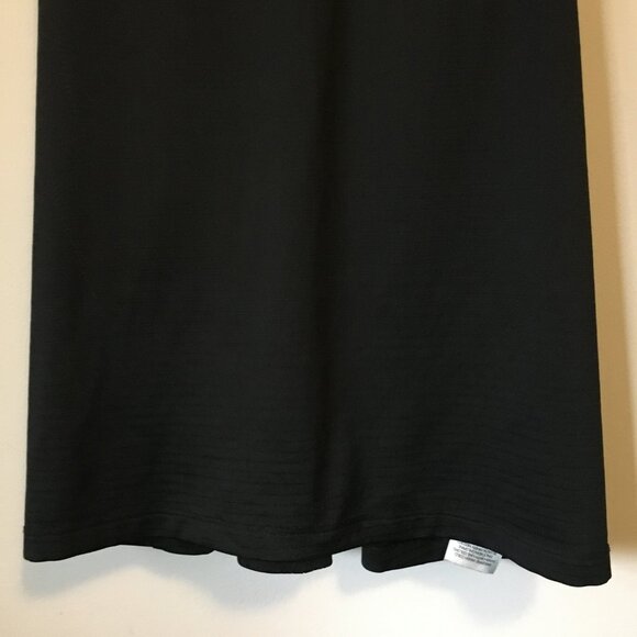 Athletic Works Black Womens Two Fabric Mesh Dri More Tech Racerback Tank Top - Picture 4 of 13